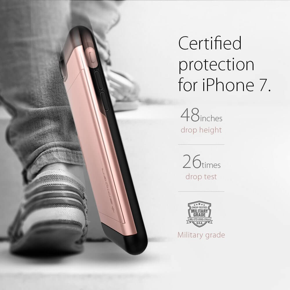 Spigen® Slim Armor™ CS SGP 043CS20527 iPhone 7 Plus Case - Rose Gold