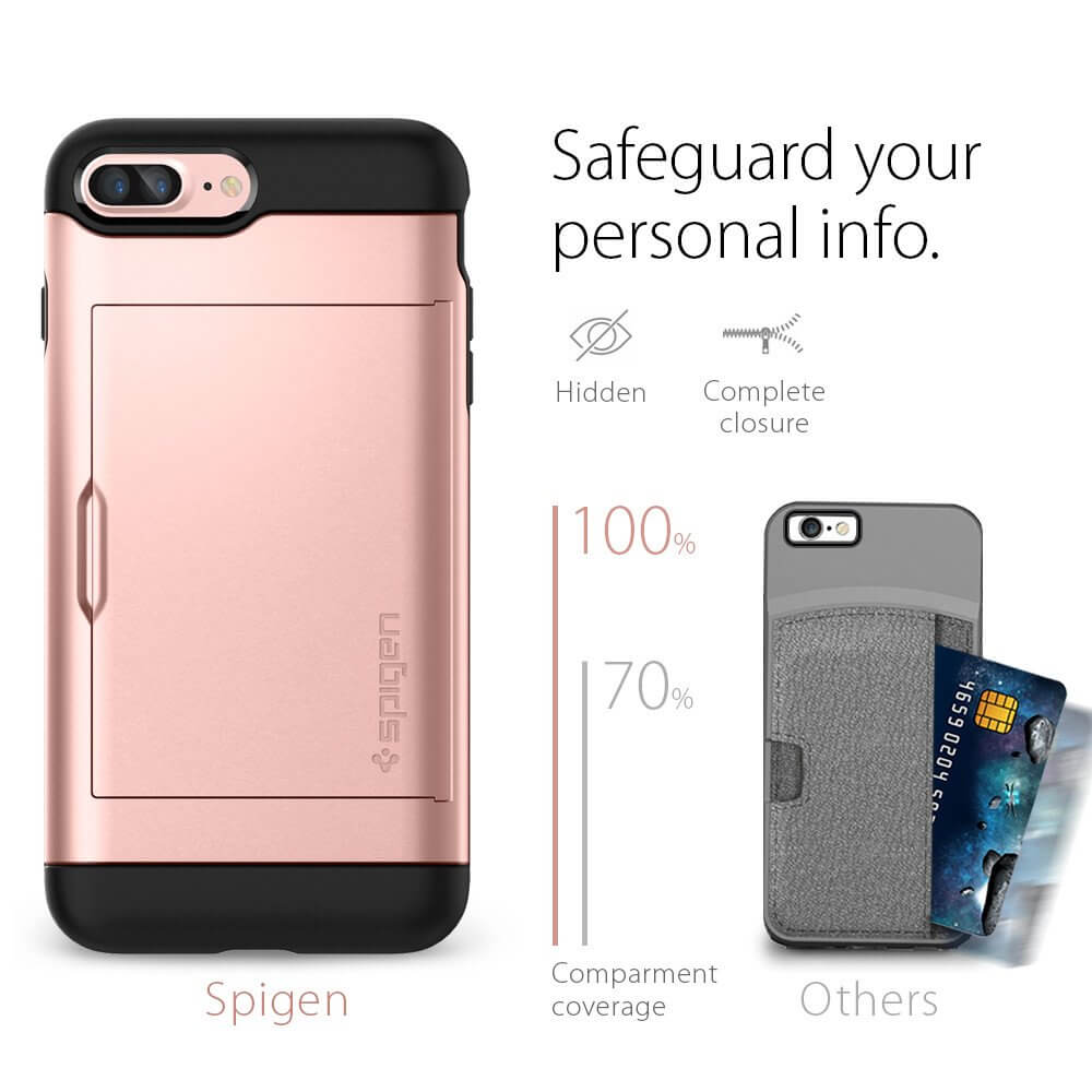 Spigen® Slim Armor™ CS SGP 043CS20527 iPhone 7 Plus Case - Rose Gold