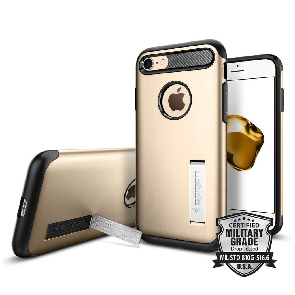 Spigen® Slim Armor™ SGP 042CS20302 iPhone 7 Case - Champagne Gold