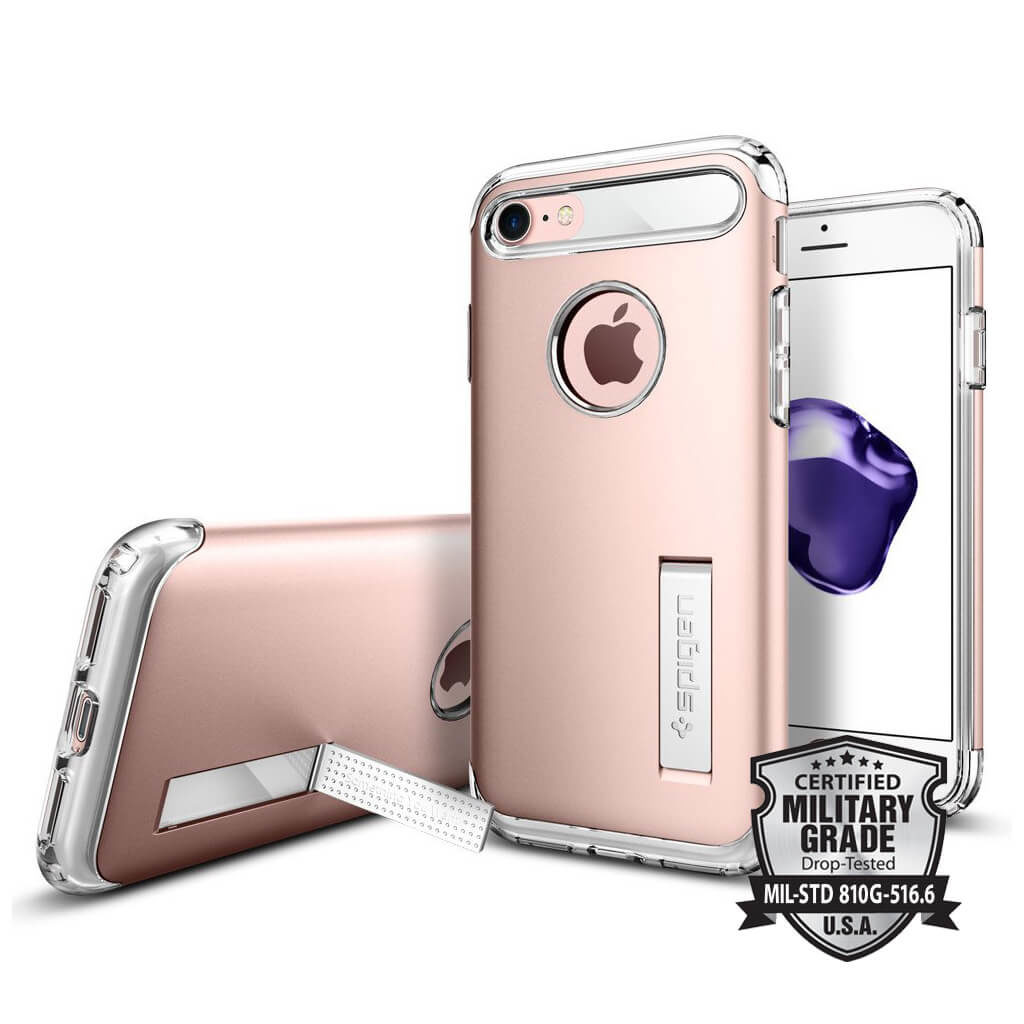 Spigen® Slim Armor™ SGP 042CS20303 iPhone 7 Case - Rose Gold