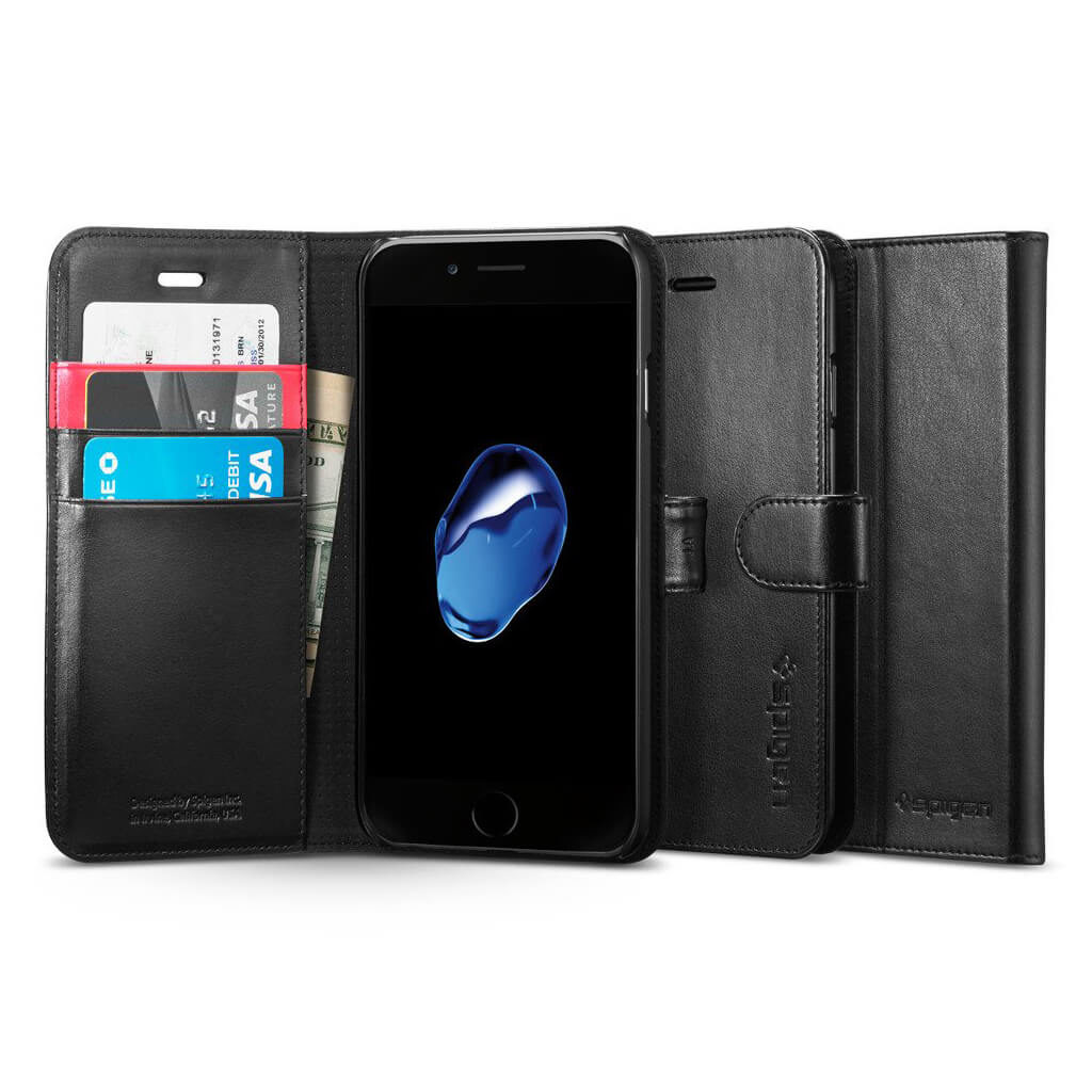 Spigen® Wallet S™ SGP 042CS20545 iPhone 7 Case - Black