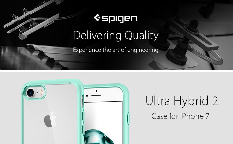 Spigen® Ultra Hybrid™ 2 SGP 042CS20925 iPhone 7 Case - Mint
