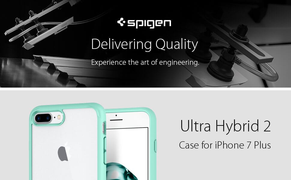 Spigen® Ultra Hybrid™ 2 SGP 043CS21138 iPhone 7 Plus Case - Mint