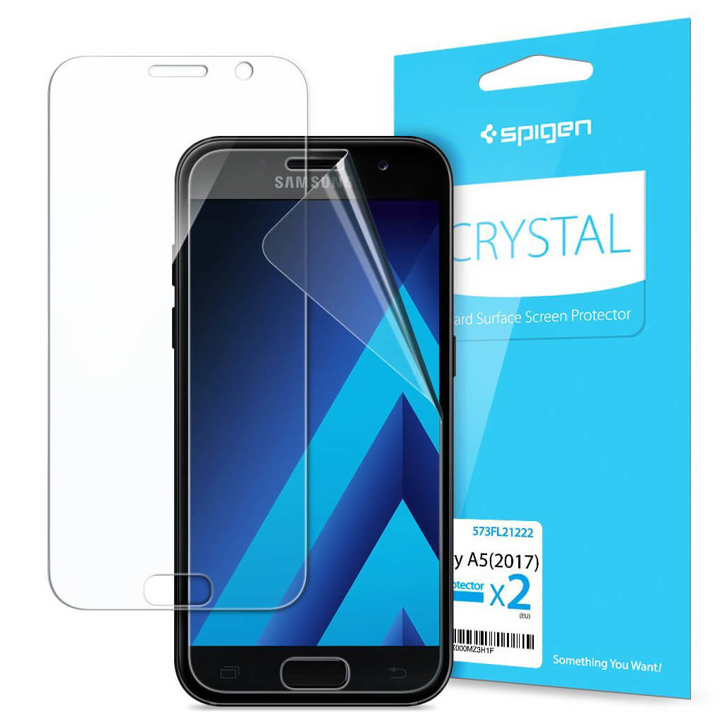 Spigen® x2 Pack Crystal™ SGP 573FL21222 Samsung Galaxy A5 (2017) Premium Screen Protector