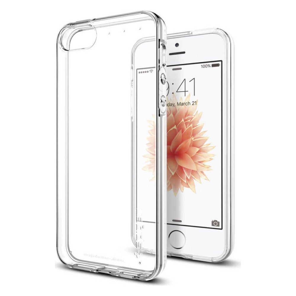 Spigen® Liquid Air Armor™ 041CS20247 iPhone SE (2016) / 5s / 5 Case - Crystal Clear