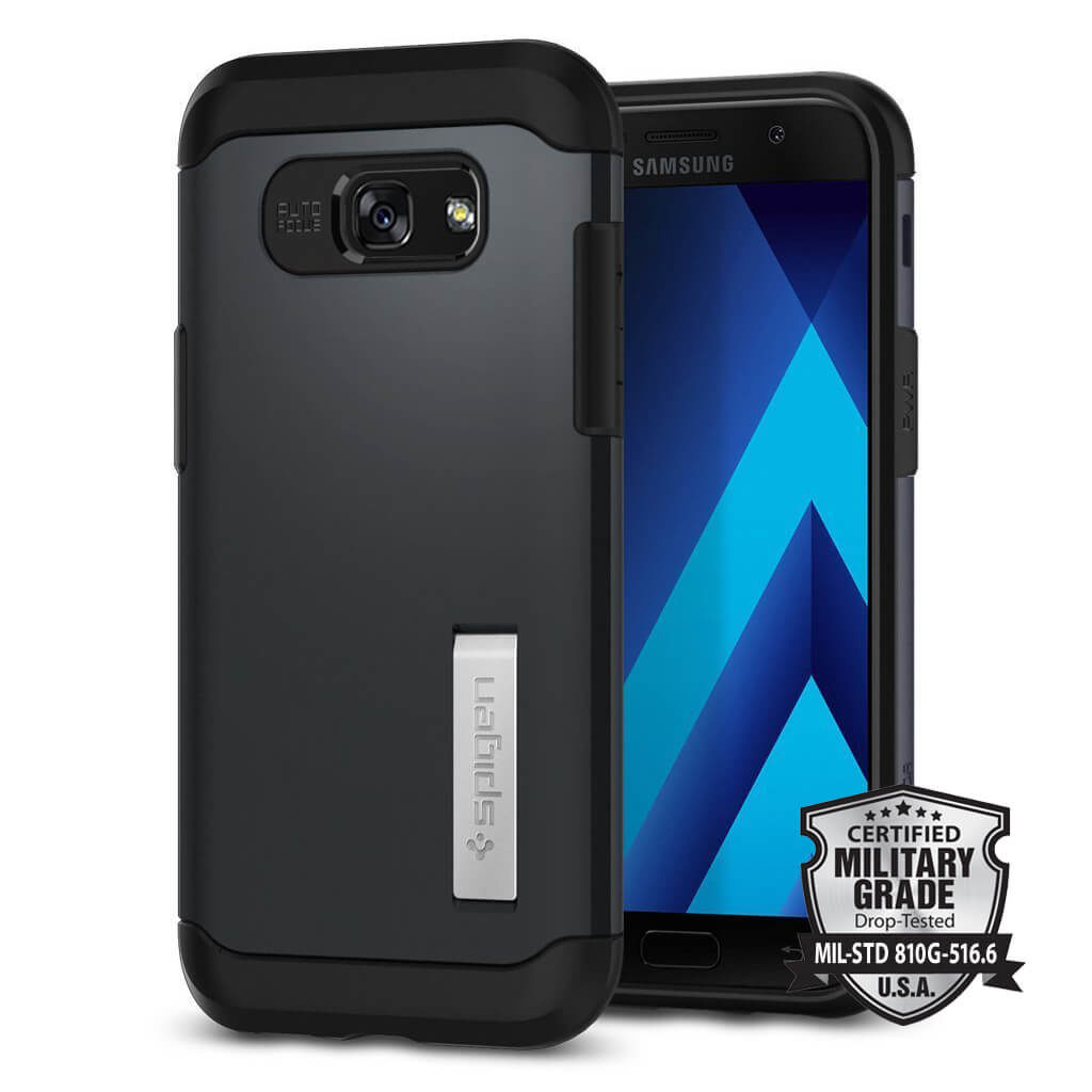 Spigen® Slim Armor 573CS21359 Samsung Galaxy A5 (2017) Case - Metal Slate
