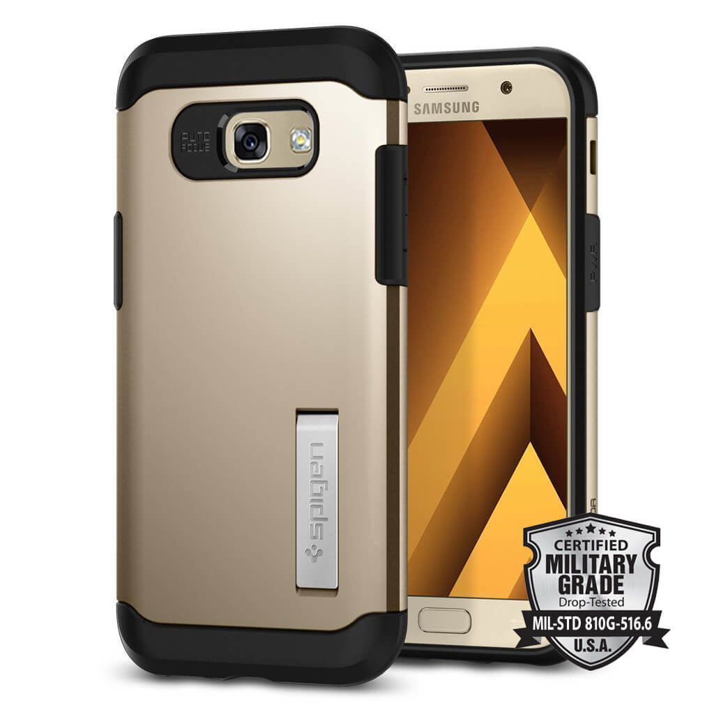Spigen® Slim Armor 573CS21360 Samsung Galaxy A5 (2017) Case - Champagne Gold
