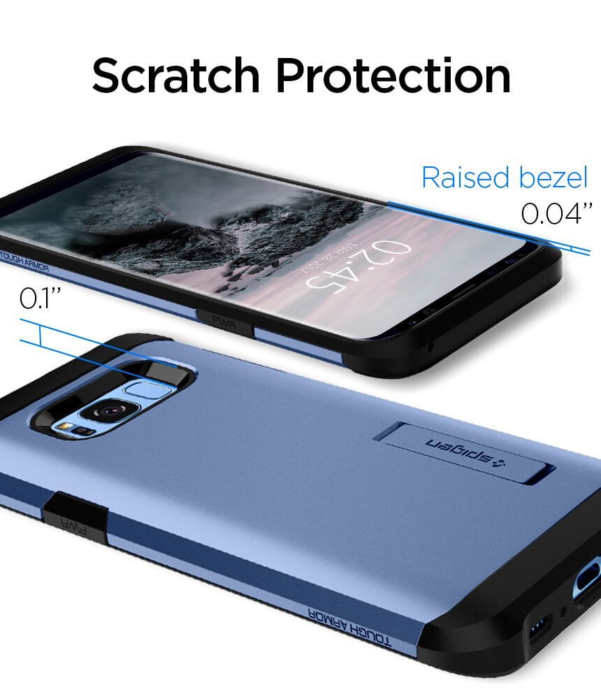 Spigen® Tough Armor 571CS21696 Samsung Galaxy S8+ Plus - Blue Coral