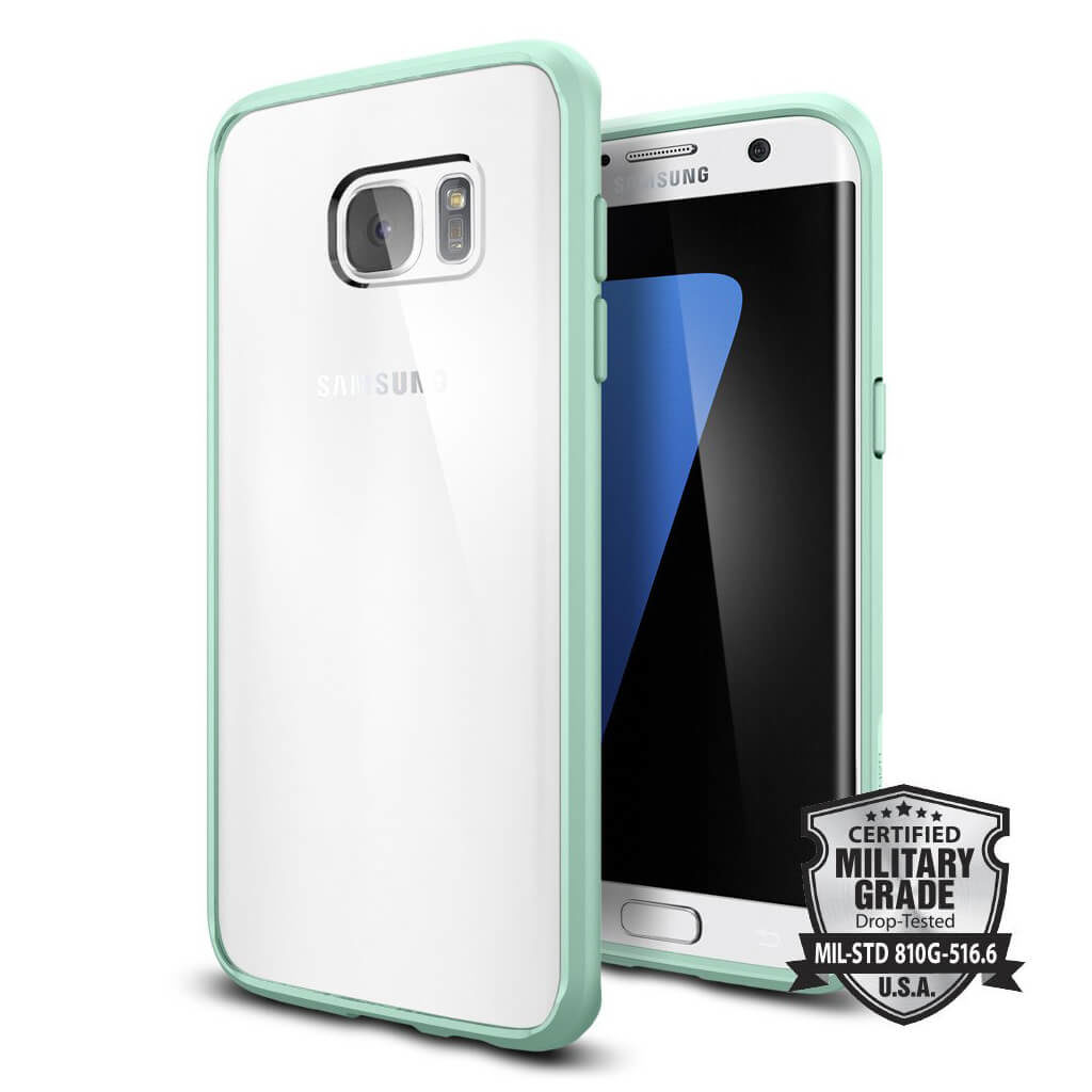 Spigen® Ultra Hybrid 556CS20036 Samsung Galaxy S7 Edge Case - Mint