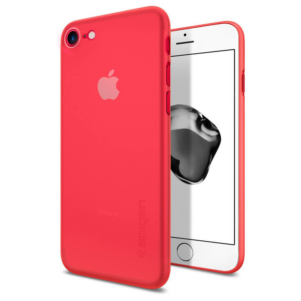 Spigen® AirSkin™ 042CS21722 iPhone 7 Case - Red