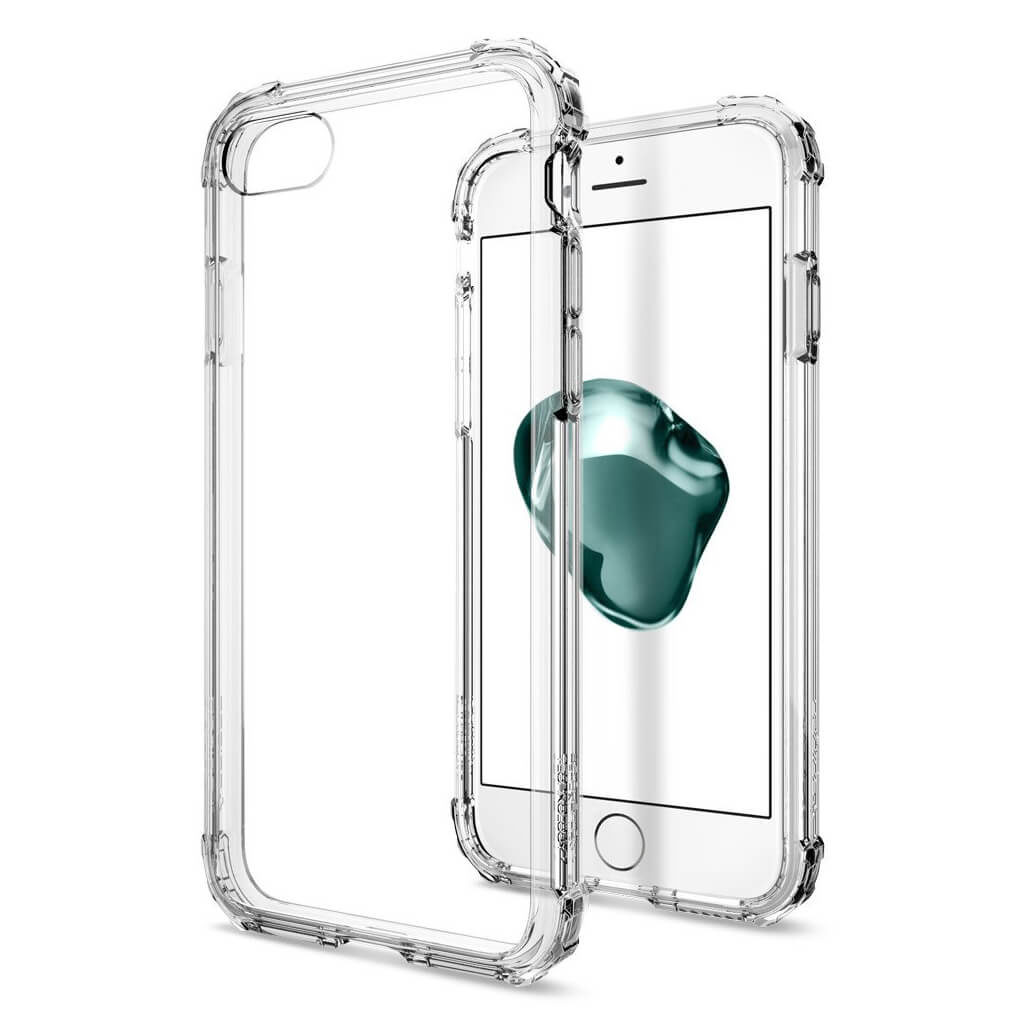 Spigen® Crystal Shell™ 042CS20306 iPhone SE (2022 / 2020) / 8 / 7 Case - Crystal Clear