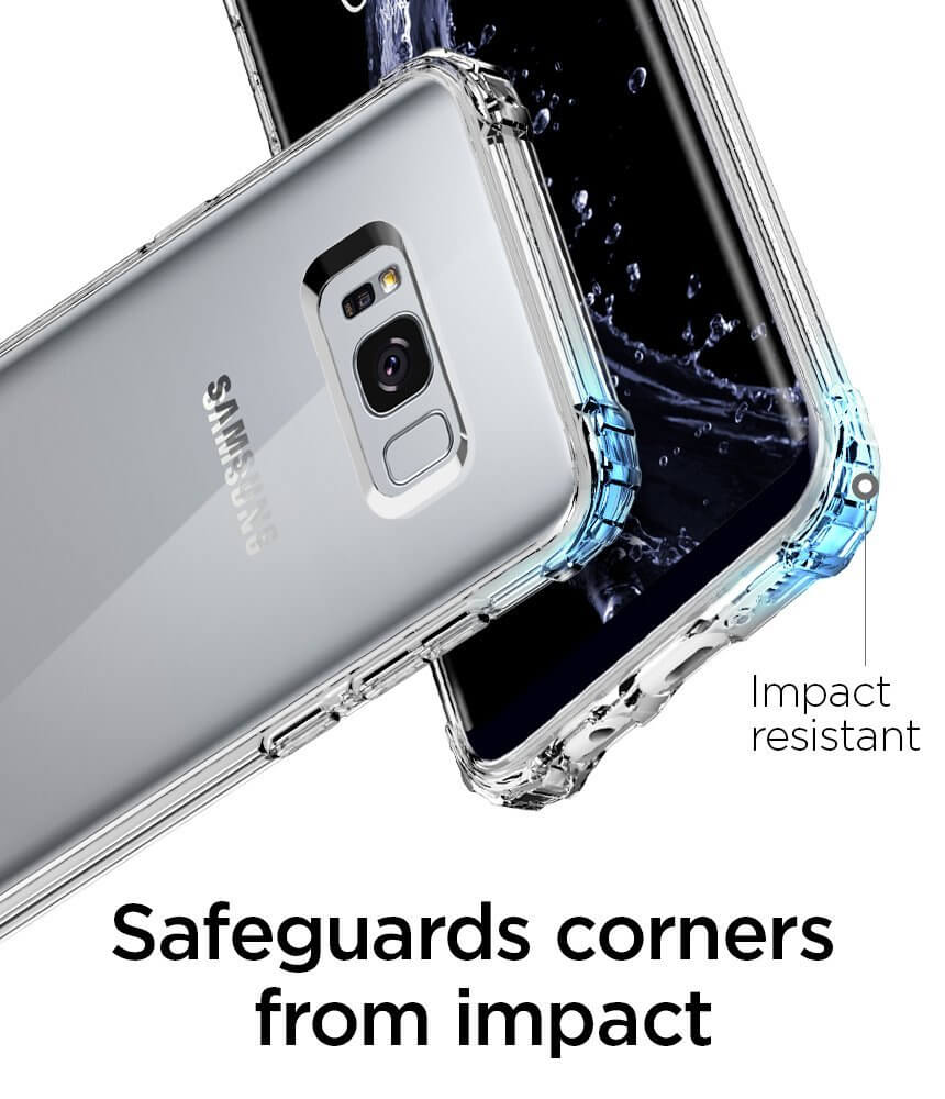 Spigen® Crystal Shell™ 565CS20828 Samsung Galaxy S8 Case - Crystal Clear
