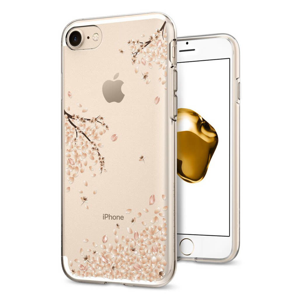 Spigen® Liquid Crystal™ 042CS21220 iPhone SE (2022 / 2020) / 8 / 7 Case - Shine Blossom
