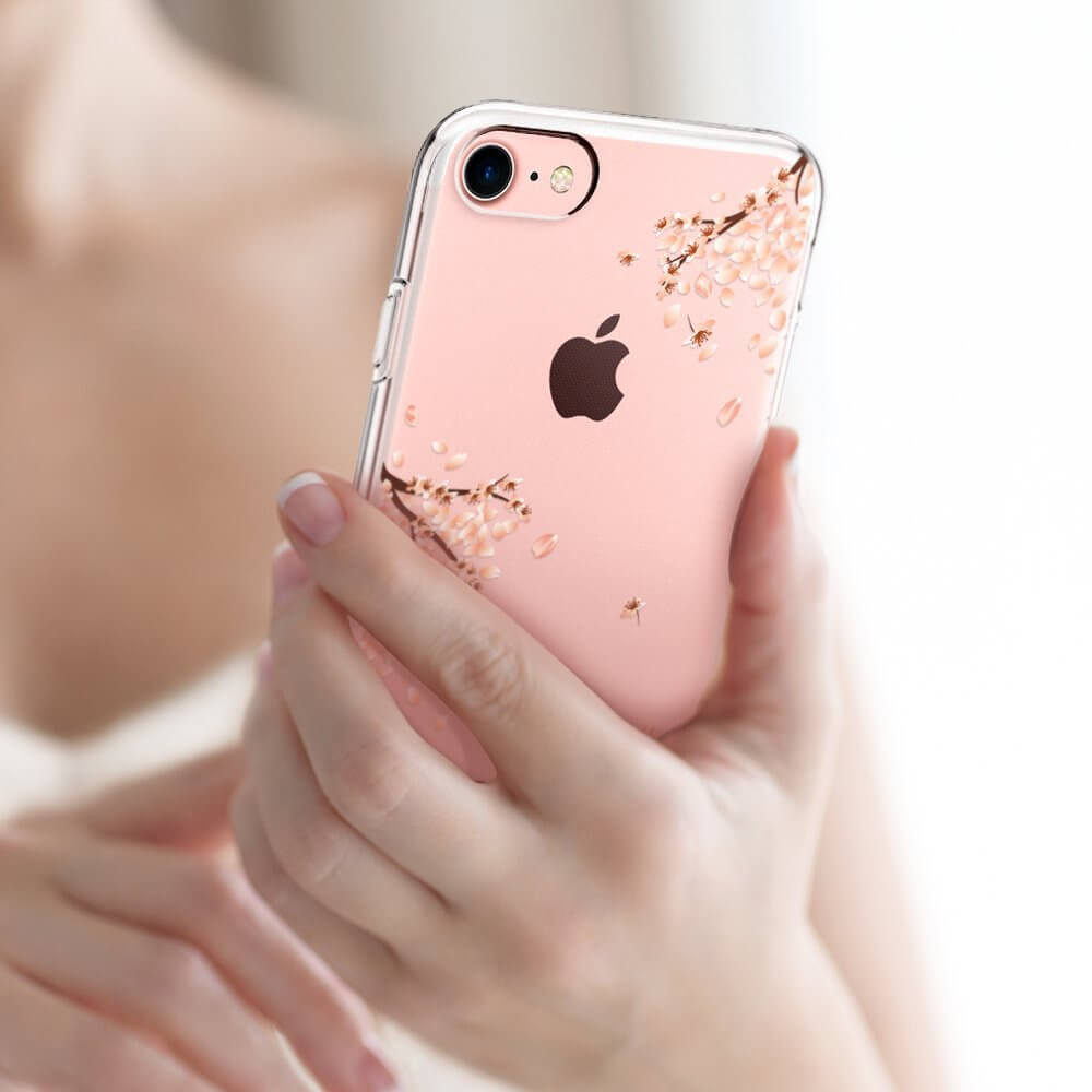 Spigen® Liquid Crystal™ 042CS21220 iPhone 7 Case - Shine Blossom