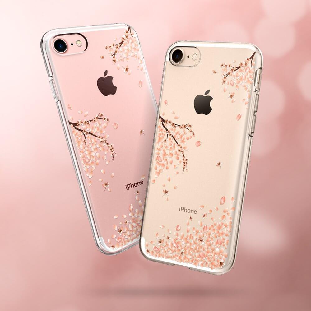 Spigen® Liquid Crystal™ 042CS21220 iPhone 7 Case - Shine Blossom