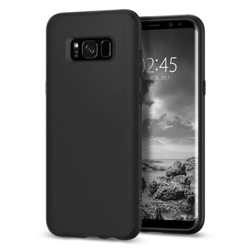 Spigen® Liquid Crystal™ 565CS21613 Samsung Galaxy S8 Case - Matte Black