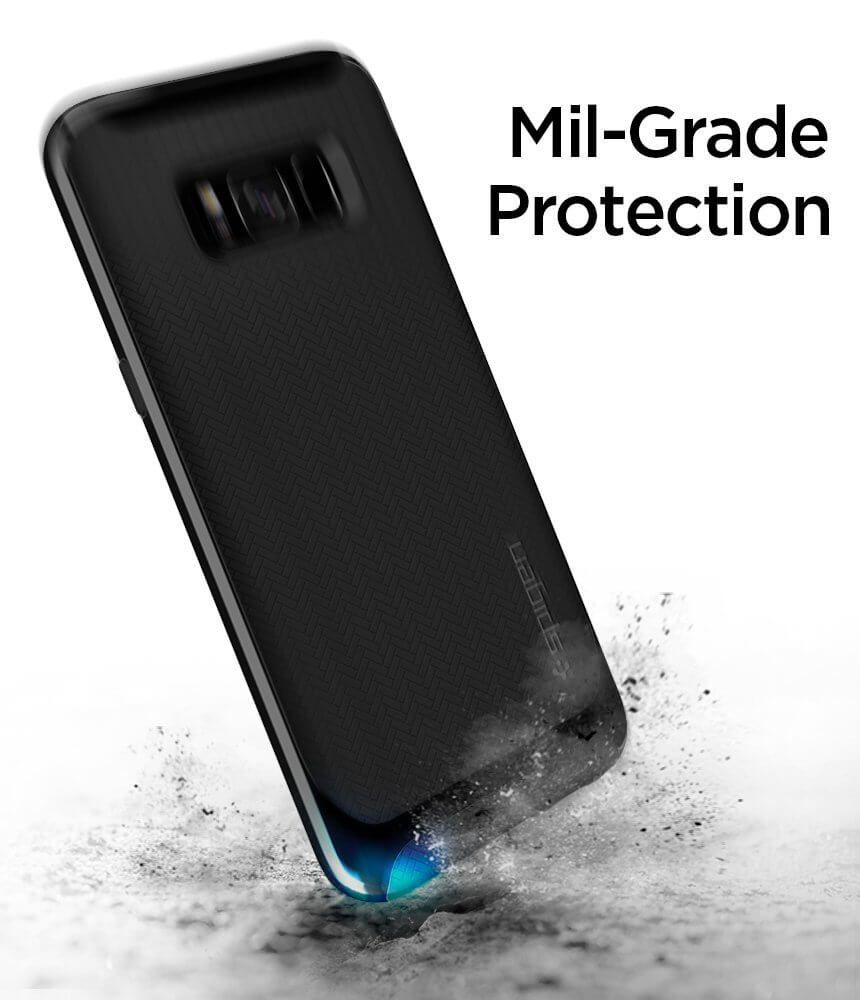 Spigen® Neo Hybrid™ 565CS21599 Samsung Galaxy S8 Case - Shiny Black