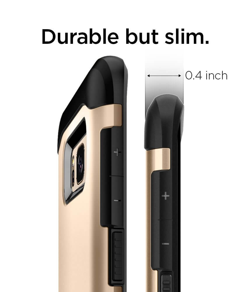 Spigen® Slim Armor™ 571CS21123 Samsung Galaxy S8+ Plus Case - Gold Maple