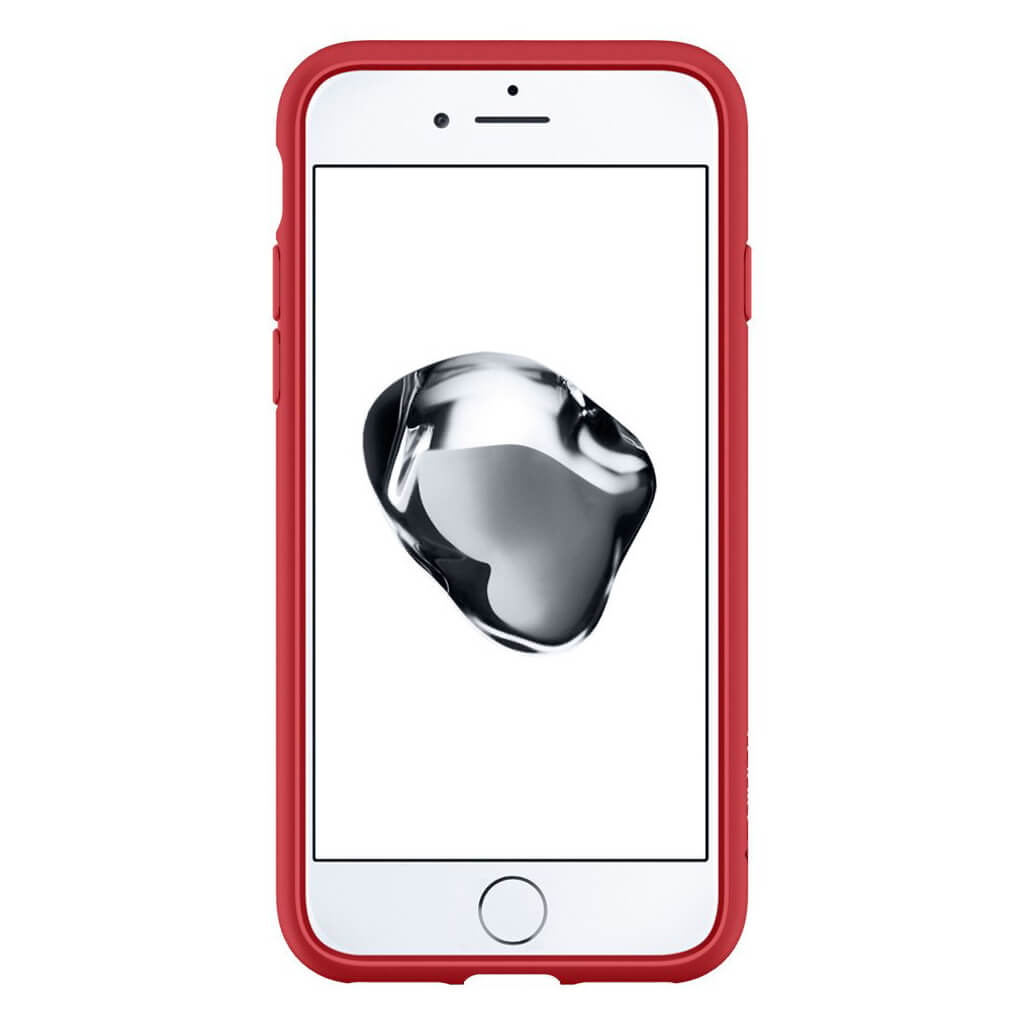 Spigen® Ultra Hybrid™ 2 042CS21724 iPhone SE (2022 / 2020) / 8 / 7 Case - Red