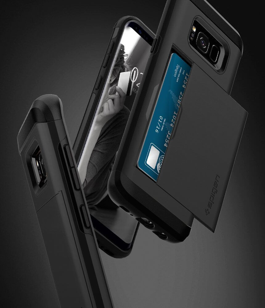 Spigen® Slim Armor CS™ 565CS21620 Samsung Galaxy S8 Case - Black