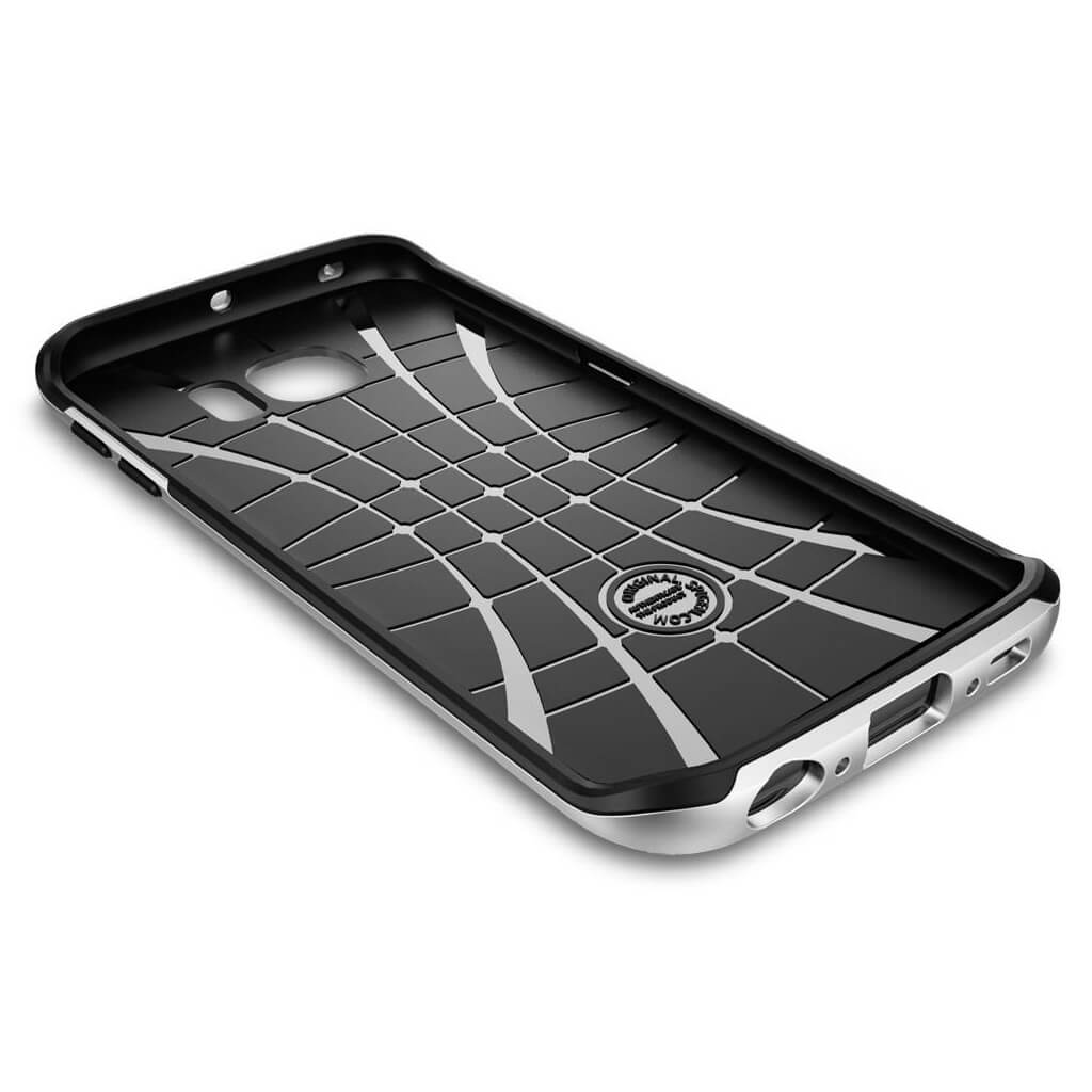 Spigen® Neo Hybrid™ SGP11420 Samsung Galaxy S6 Edge Case - Satin Silver