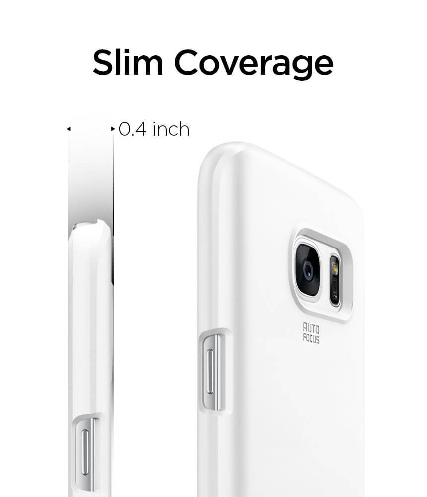Spigen® Thin Fit™ 555CS20004 Samsung Galaxy S7 Case - Shimmery White