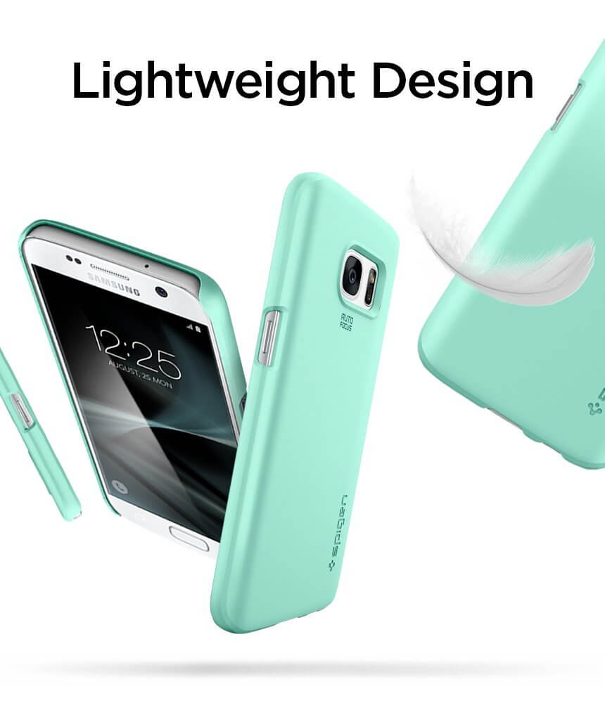 Spigen® Thin Fit™ 555CS20005 Samsung Galaxy S7 Case - Mint