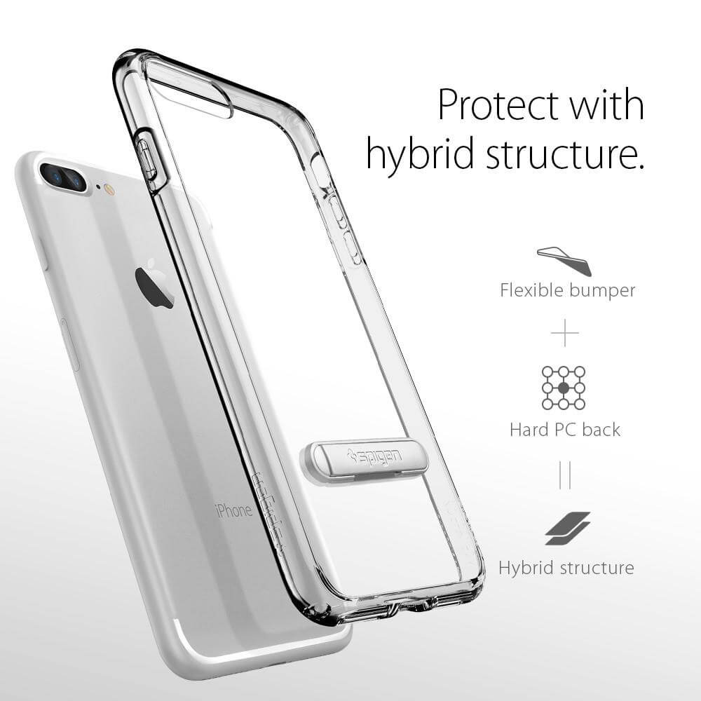 Spigen® Ultra Hybrid S™ 043CS20754 iPhone 7 Plus Case - Crystal Clear