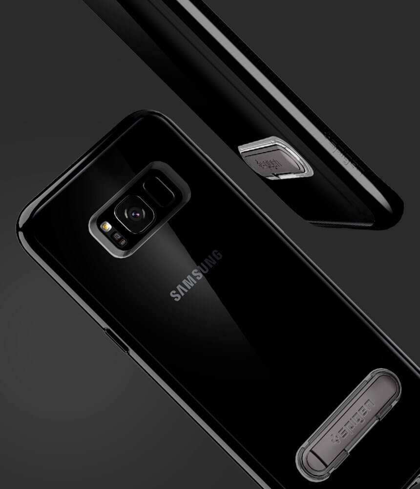 Spigen® Ultra Hybrid S™ 565CS21633 Samsung Galaxy S8 Case - Midnight Black
