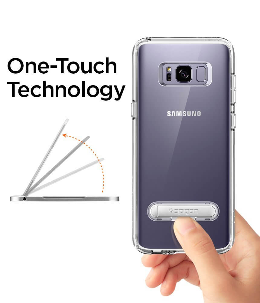 Spigen® Ultra Hybrid S™ 571CS21686 Samsung Galaxy S8+ Plus Case - Crystal Clear
