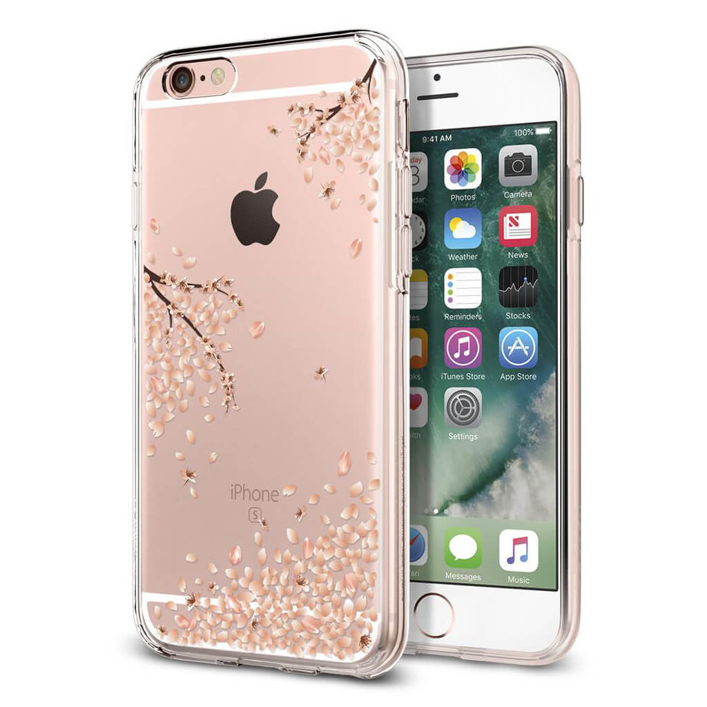 Spigen® Liquid Crystal™ 035CS21219 iPhone 6s/6 Case - Shine Blossom