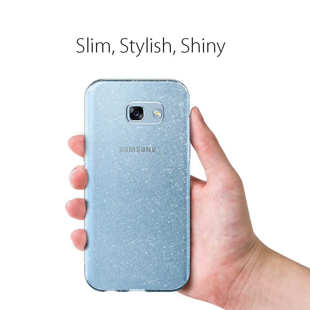 Spigen® Liquid Crystal™ Glitter 573CS21450 Samsung Galaxy A5 (2017) Case - Crystal Quartz