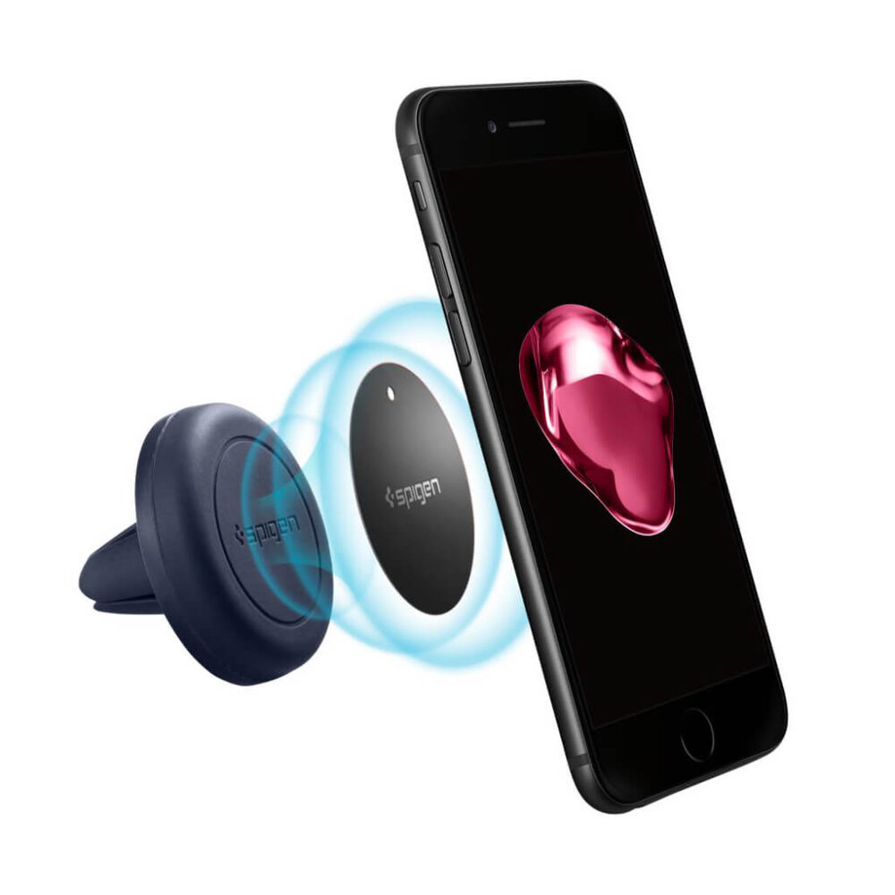 Spigen® Kuel® A200 000CG21803 Magnetic Air Vent Car Mount - Midnight Blue