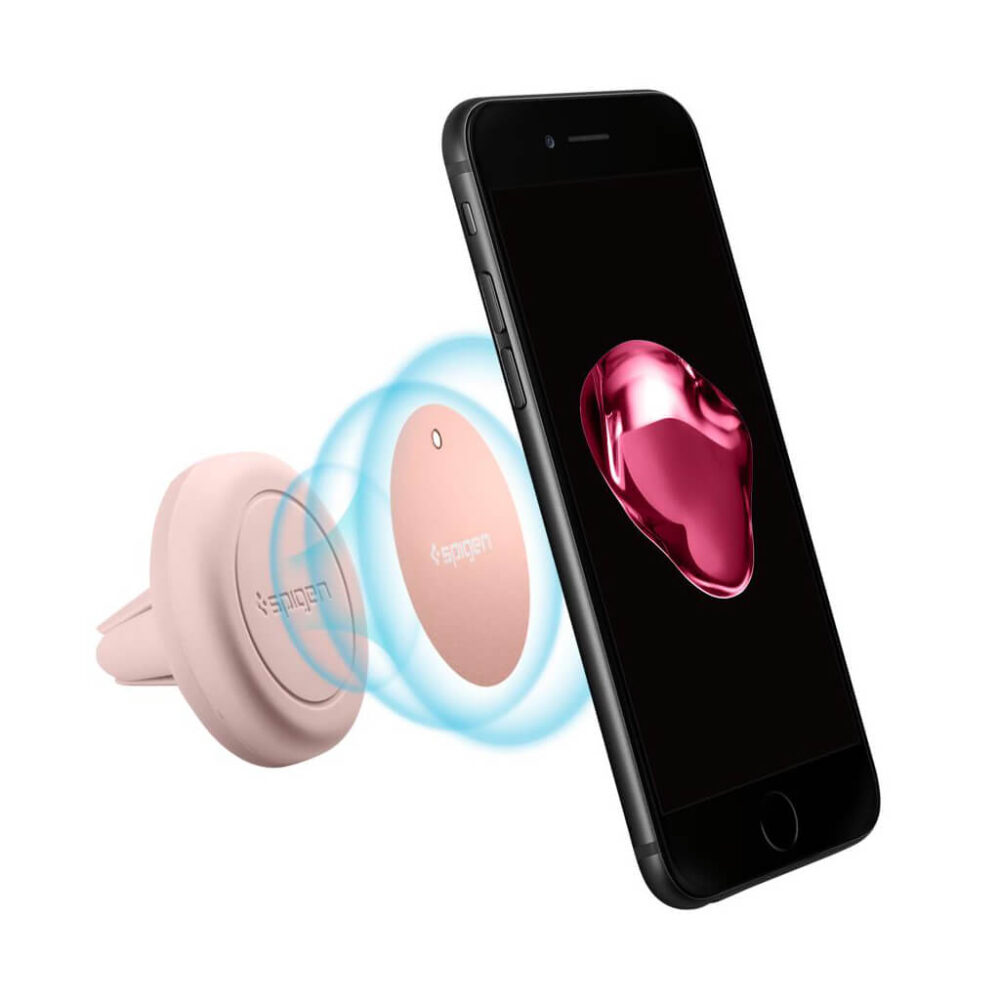 Spigen® Kuel® A200 000CG21804 Magnetic Air Vent Car Mount - Pink