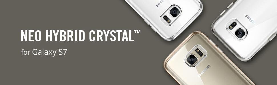 Spigen® Neo Hybrid Crystal™ 555CS20023 Samsung Galaxy S7 Case - Champagne Gold