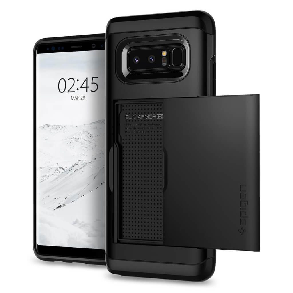 Spigen® Slim Armor CS™ 587CS22070 Samsung Galaxy Note 8 Case - Black