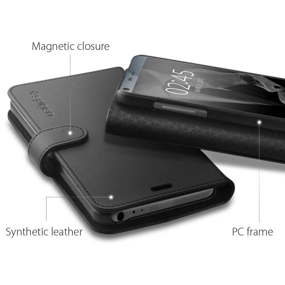 Spigen® Wallet S™ A21CS21242 LG G6 Case - Black