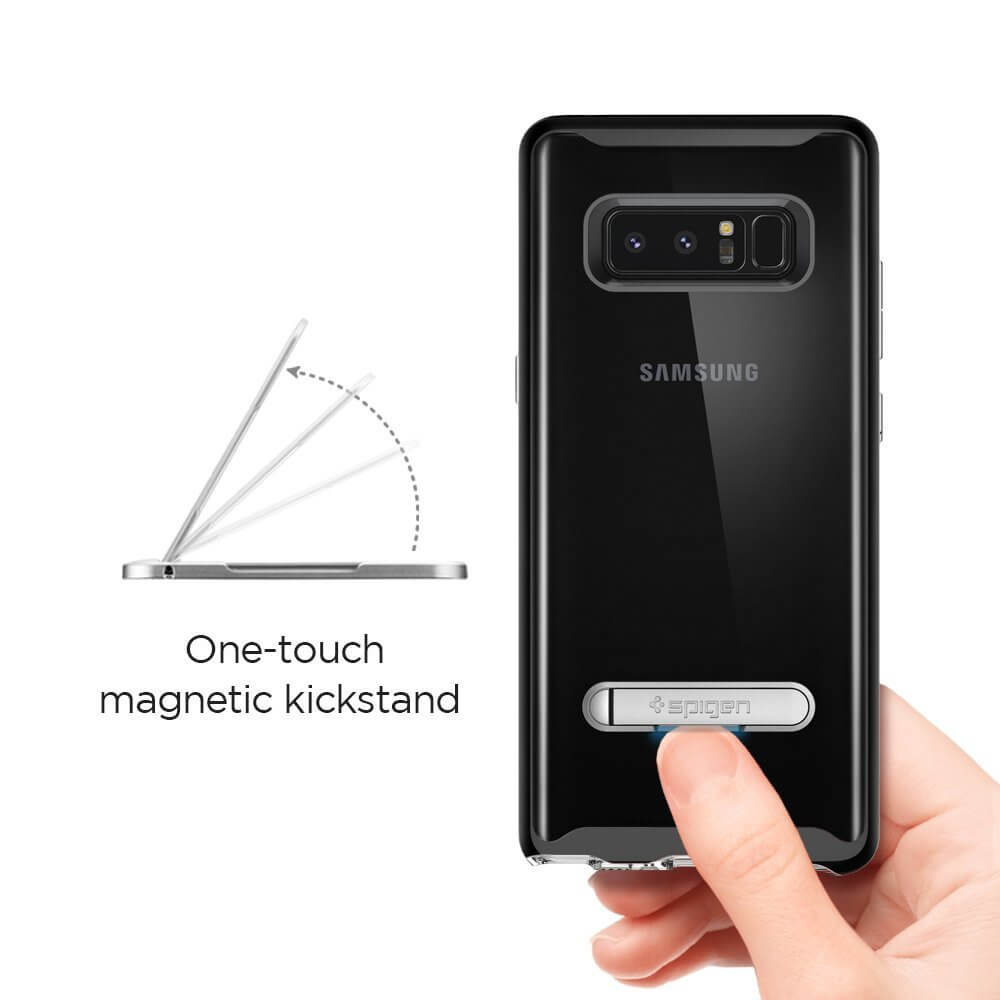 Spigen® Crystal Hybrid™ 587CS21842 Samsung Galaxy Note 8 Case - Black