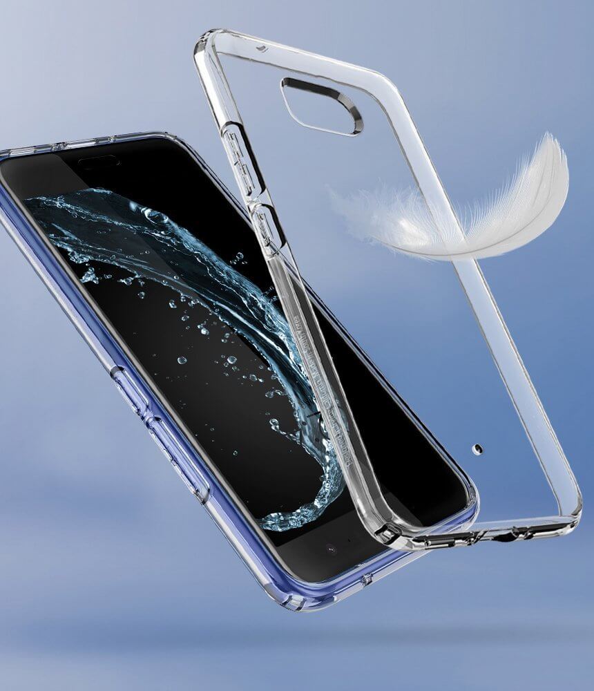 Spigen® Liquid Crystal™ H11CS21939 HTC U11 Case - Crystal Clear