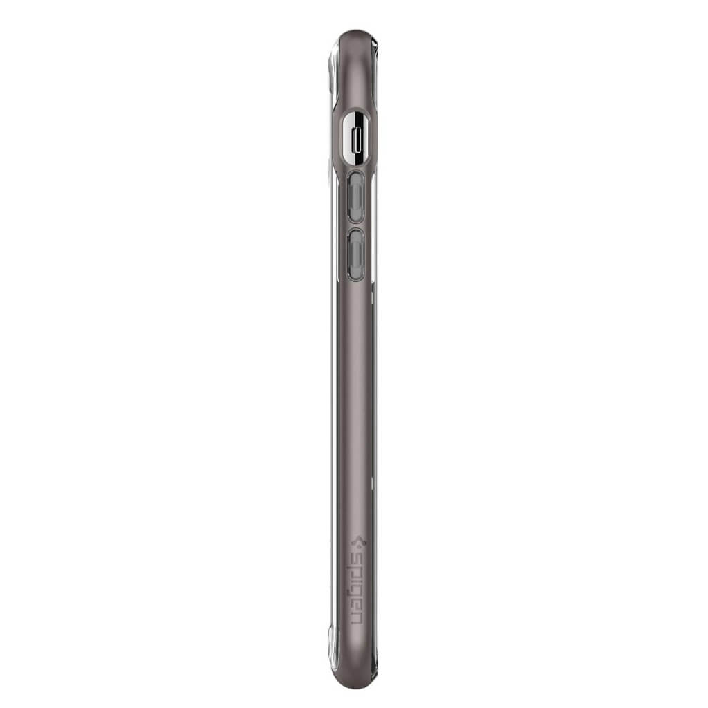 Spigen® Neo Hybrid Crystal™ 057CS22172 iPhone X Case - Gunmetal