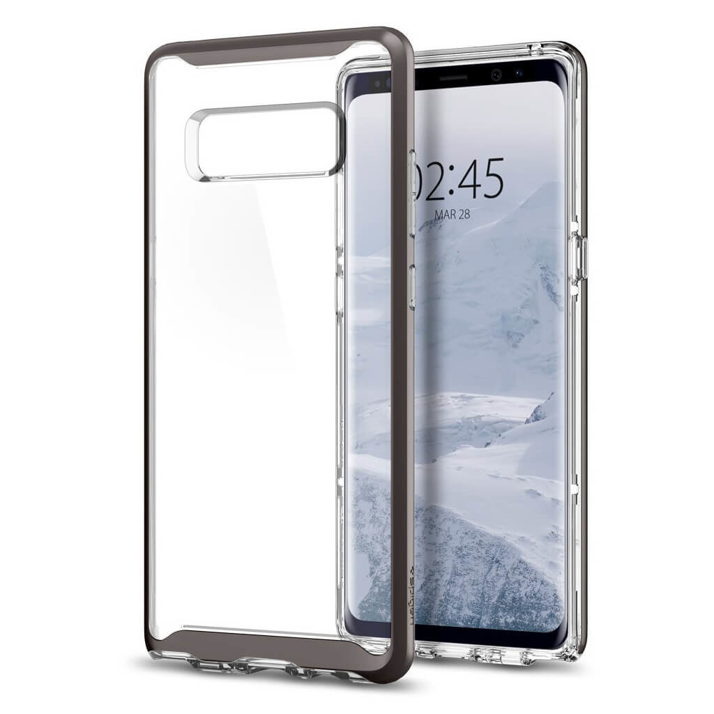 Spigen® Neo Hybrid Crystal™ 587CS22092 Samsung Galaxy Note 8 Case - Gunmetal