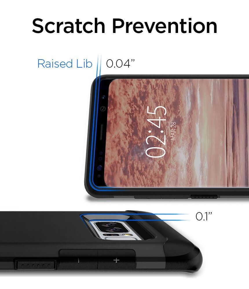 Spigen® Slim Armor™ 587CS21835 Samsung Galaxy Note 8 Case - Black