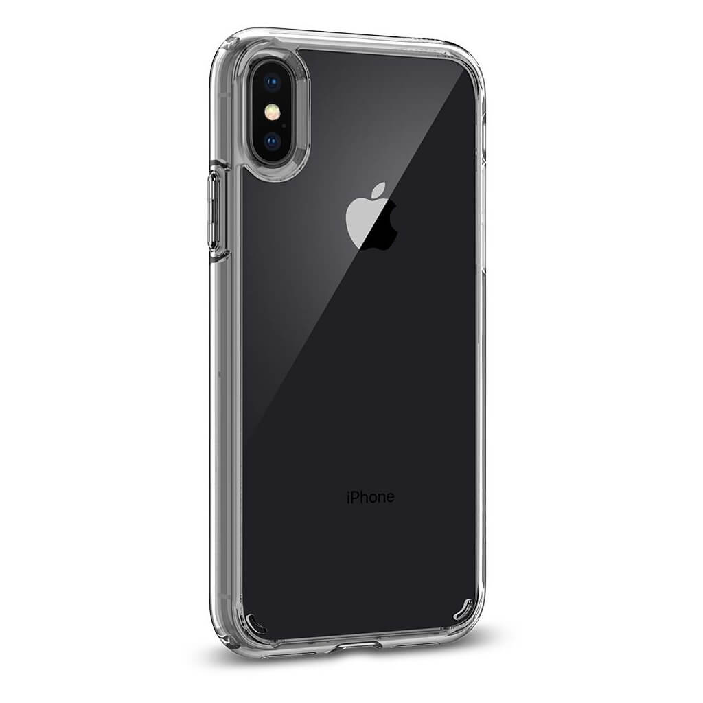 Spigen® Ultra Hybrid™ 057CS22127 iPhone X Case - Crystal Clear