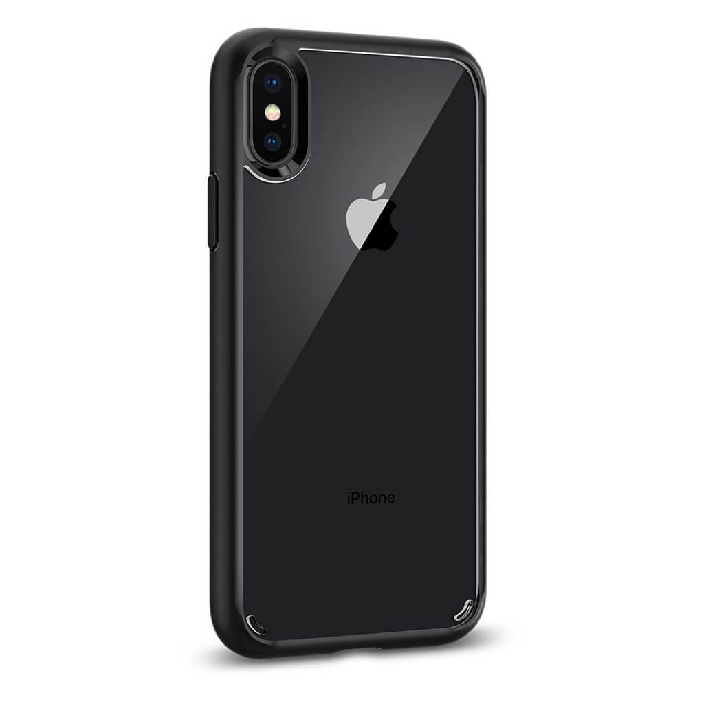 Spigen® Ultra Hybrid™ 057CS22129 iPhone X Case - Matte Black