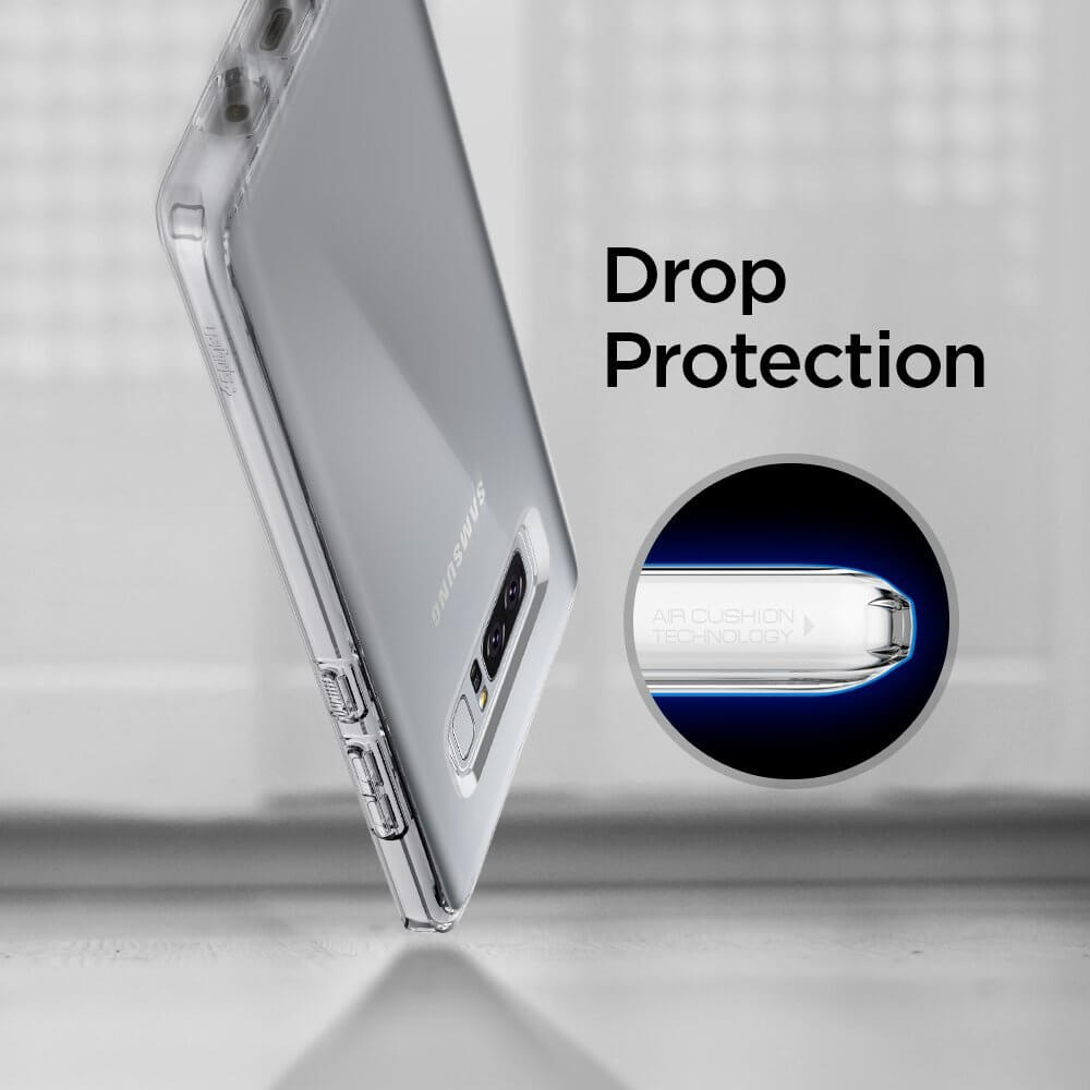 Spigen® Ultra Hybrid™ 587CS22063 Samsung Galaxy Note 8 Case - Crystal Clear
