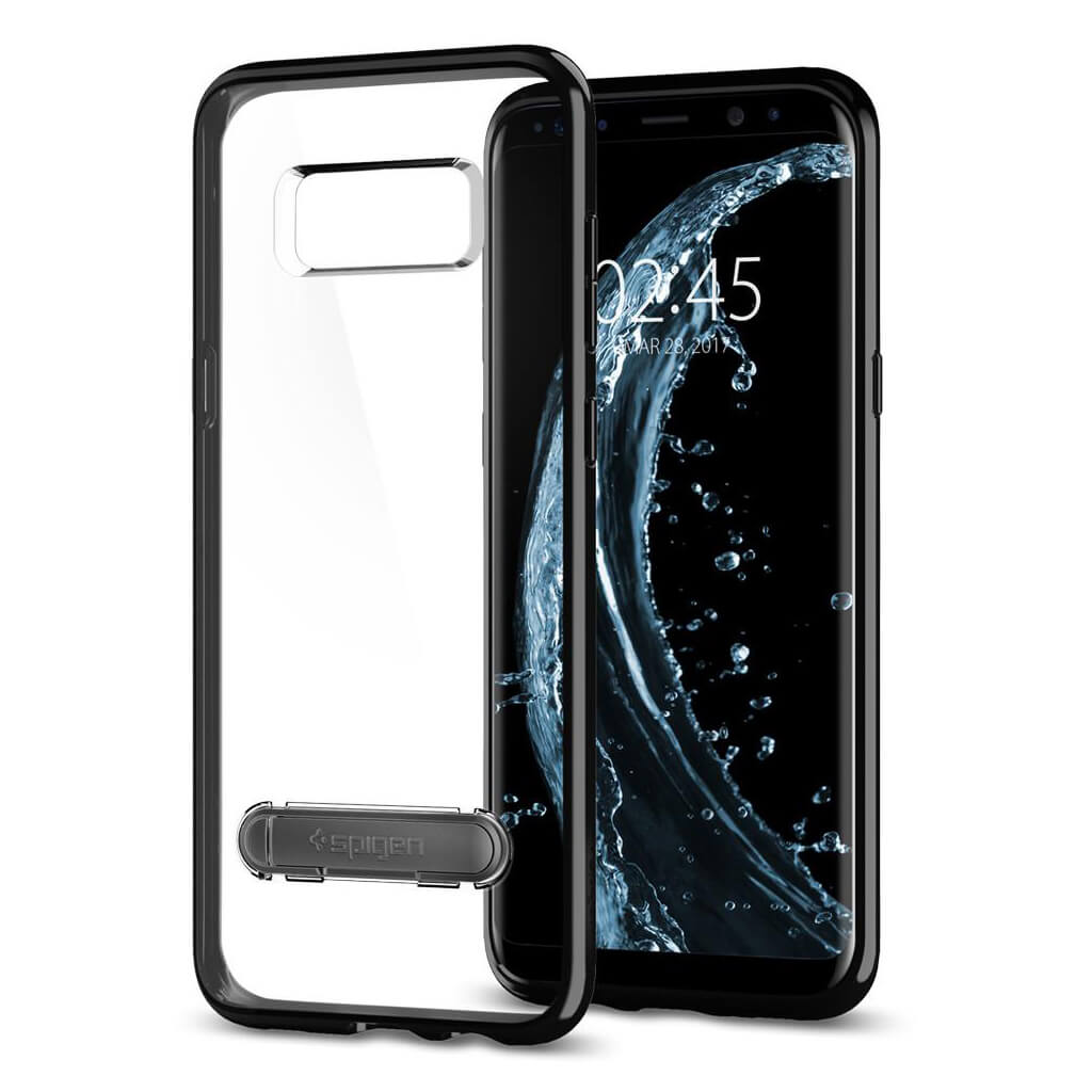 Spigen® Ultra Hybrid S™ 571CS21685 Samsung Galaxy S8+ Plus Case - Midnight Black