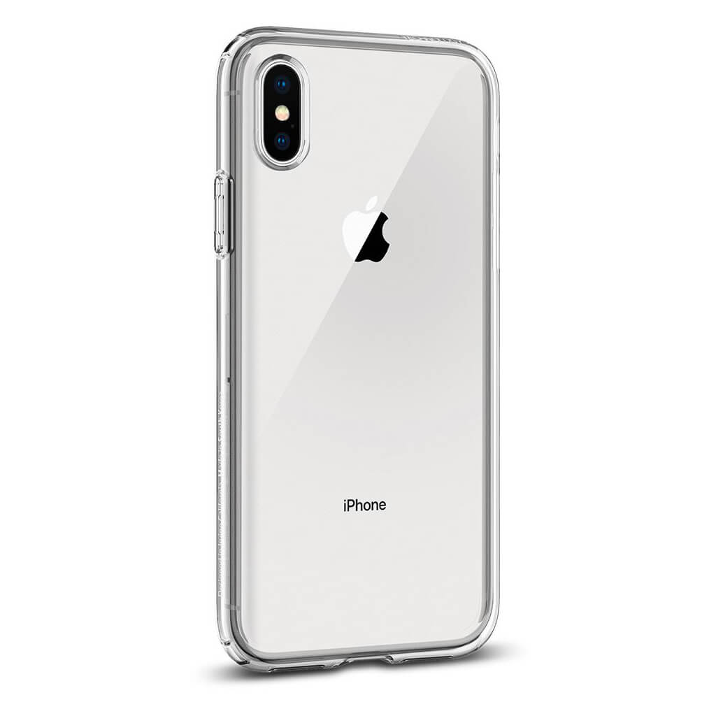 Spigen® Liquid Crystal™ 057CS22118 iPhone X Case - Crystal Clear