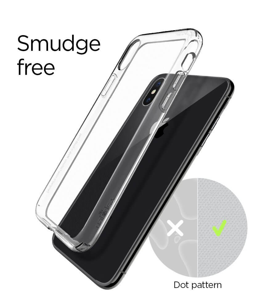 Spigen® Liquid Crystal™ 057CS22118 iPhone X Case - Crystal Clear