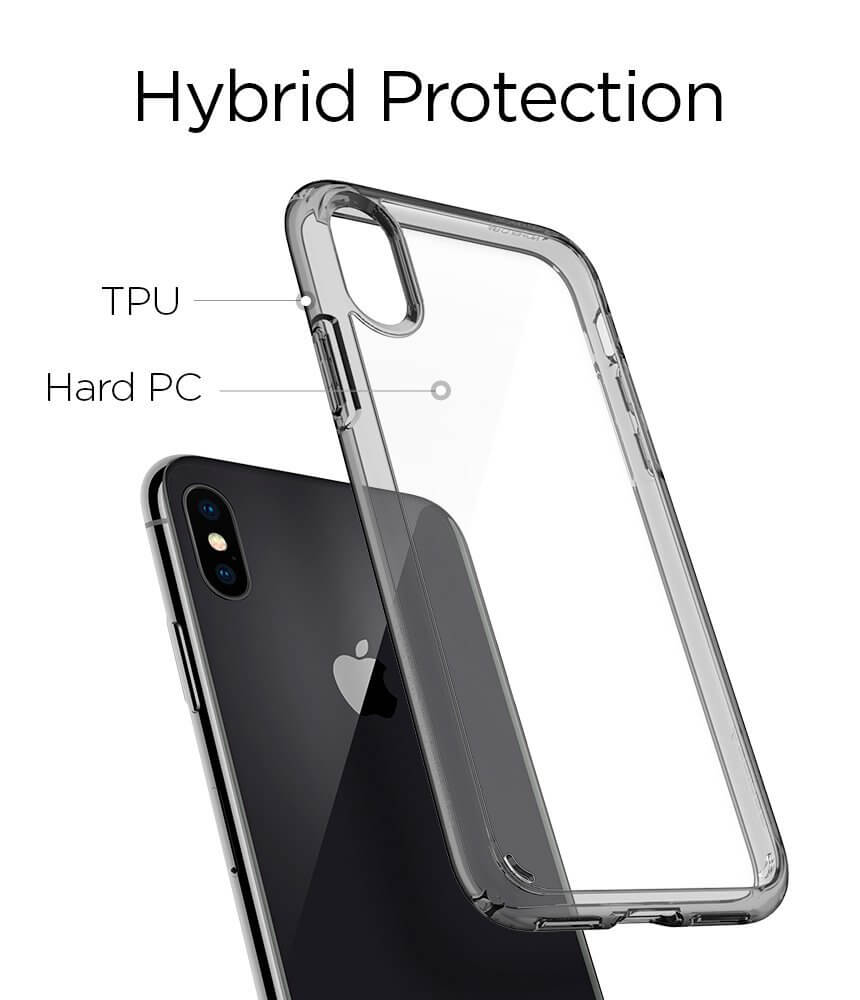 Spigen® Ultra Hybrid™ 057CS22131 iPhone X Case - Space Crystal