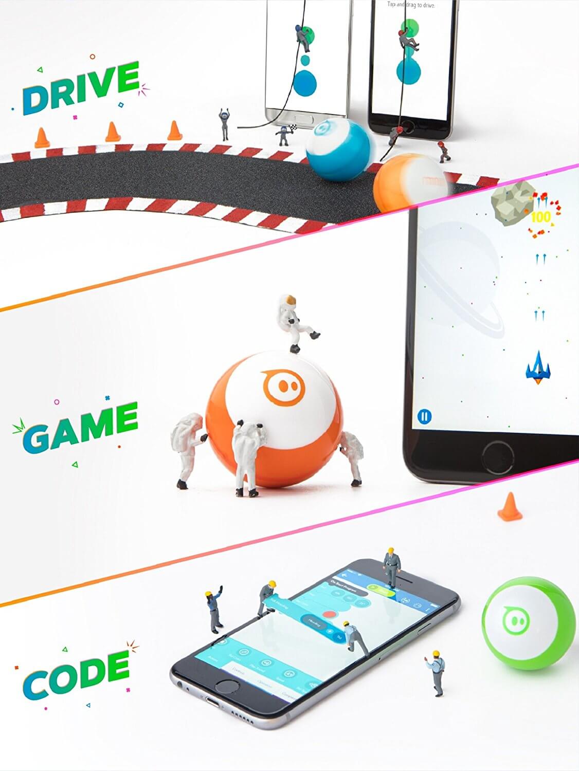 Sphero® Mini™ App Enabled Robotic Ball - Blue